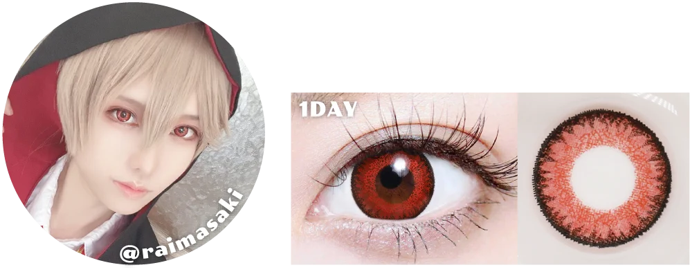 フランメレッドコスプレ写真・着画・レンズ画像