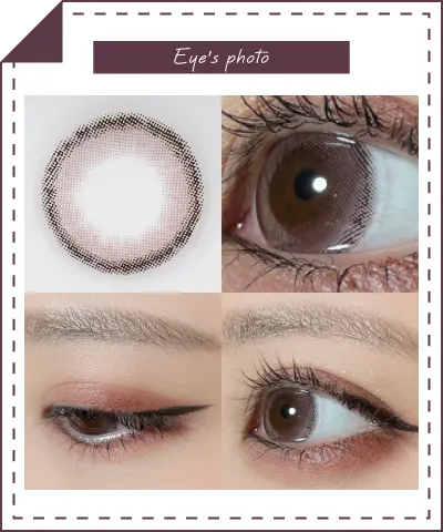 TeAmo 1MONTH Peach Beige 着画