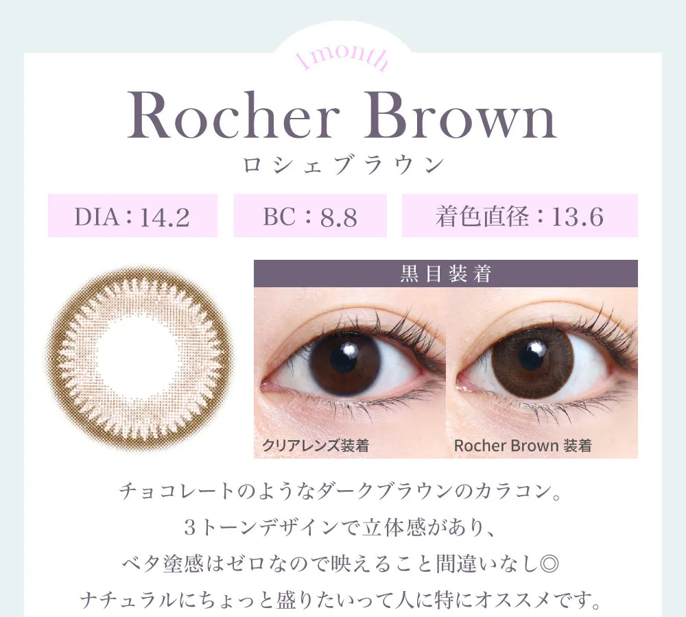 ロシェブラウン（1MONTH）