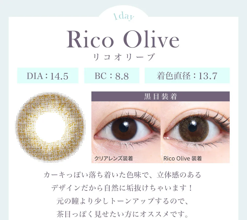 リコオリーブ（1DAY）