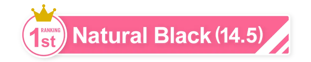 1MONTH人気カラコンランキング NO.1 14.5mm ナチュラルブラック タイトル｜カラコン 激安