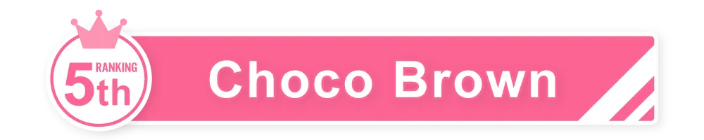 1MONTH人気カラコンランキング NO.5 14.3mm チョコブラウン タイトル｜カラコン 激安