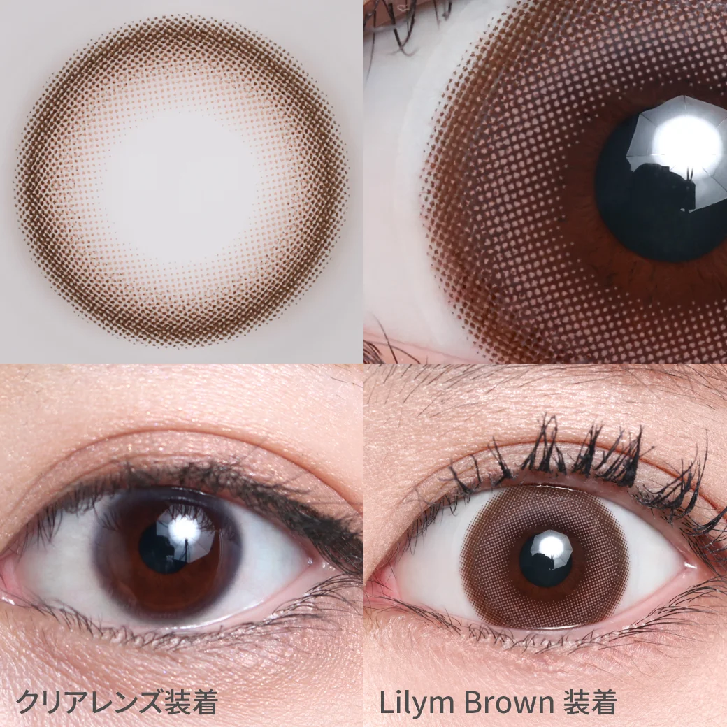 リリムブラウンの着画