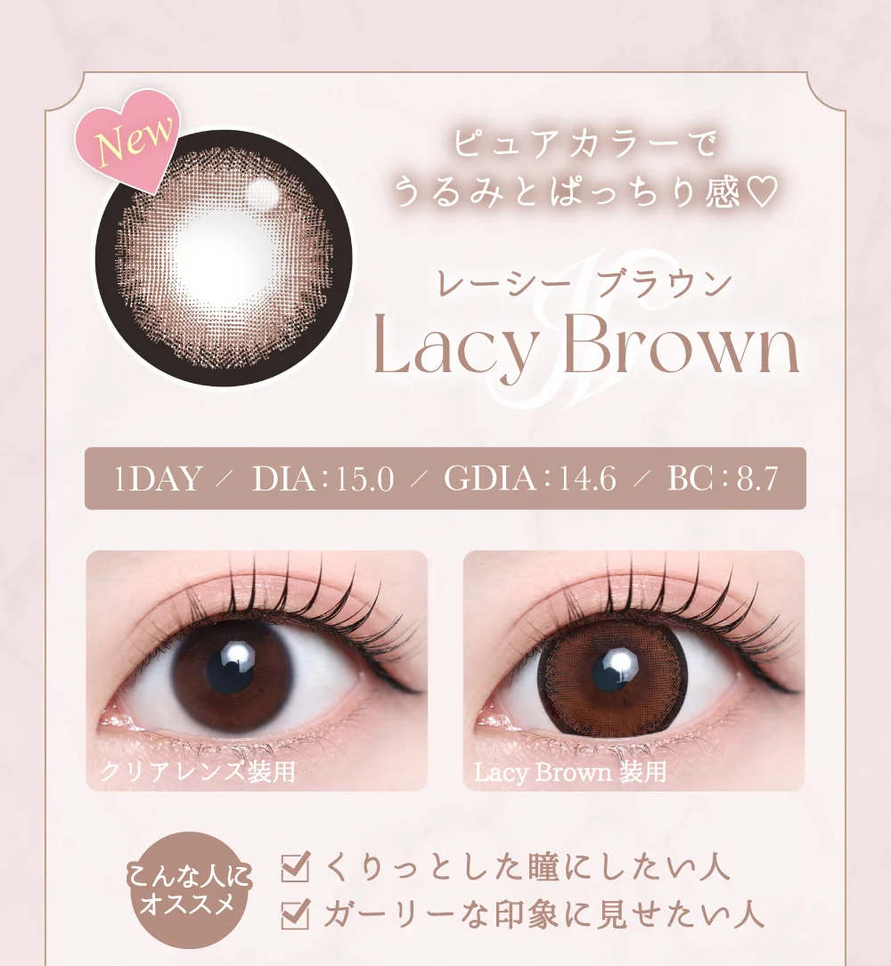 レーシーブラウン紹介