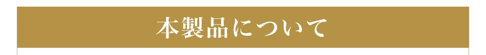 本製品について