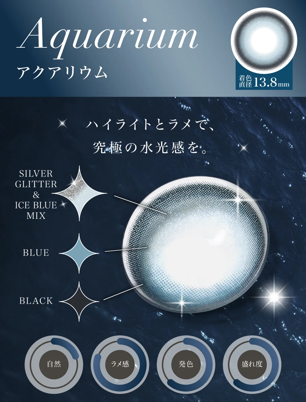 アクアリウムレンズデザイン