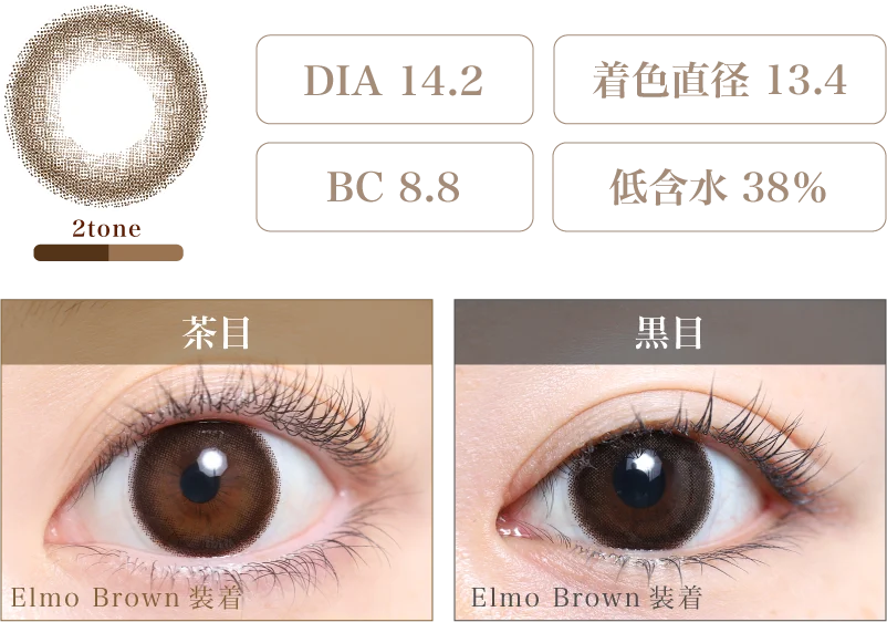 Elmo Brown 着画＆スペック