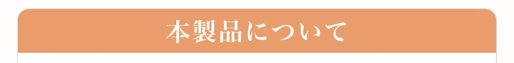 本製品について