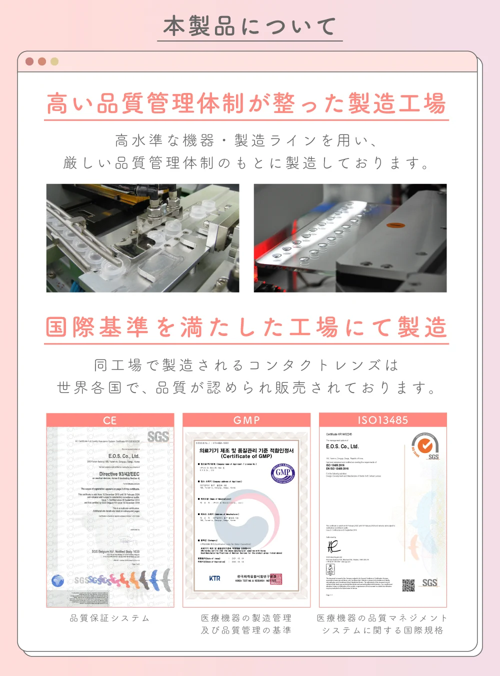 本製品について