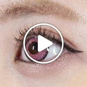 /product/538/_商品サムネイル_Filia Pink  フィリアピンク着用動画 愛らしさのあるかわいい色味で高発色でも怖くならず盛れる、コスプレ向けカラコン。｜カラコン ワンデー