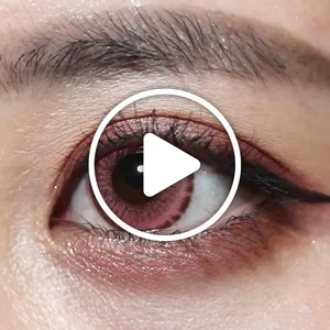 /product/473/_商品サムネイル_Renel Pink レネルピンク着用動画 甘酸っぱいストロベリーカラー。 高発色でもキュートでガ―リーな瞳に